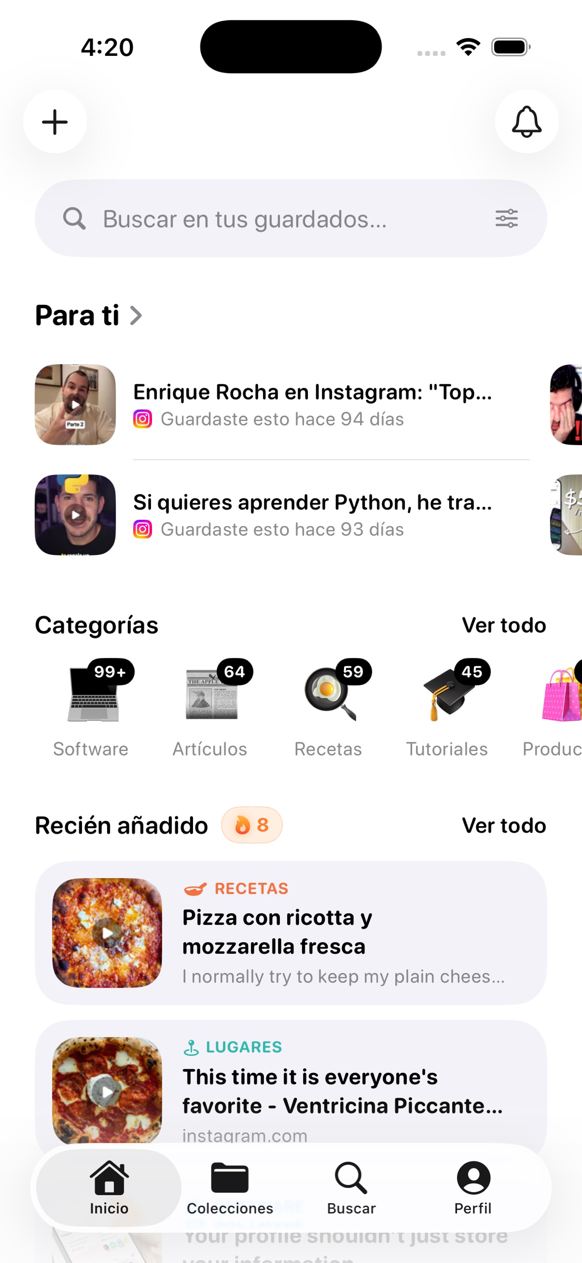 LookLater Inbox View
